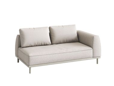 2-Sitzer Gartensofa aus Stoff ISOLA VINEKO