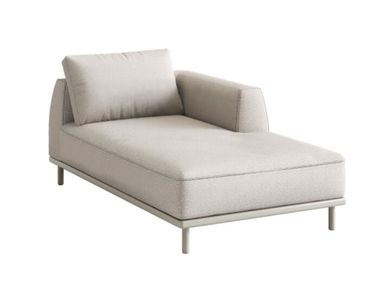 Loungebett aus Stoff ISOLA VINEKO