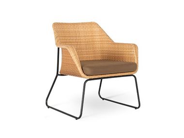 Lounge Gartensessel aus Rattan VENUS VINEKO