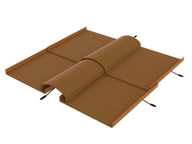 Photovoltaic pan tile SIENA VISEN