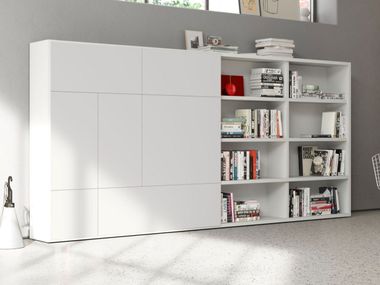 Libreria a giorno a parete componibile VITA | Libreria a parete Kettnaker