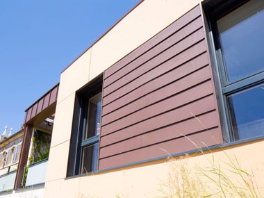 Sistema di facciata ventilata VMZINC® CLIN VMZINC