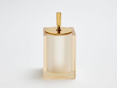 Make-up-Halter aus Kunstharz GLOSS LIGHT GOLD Vallvé