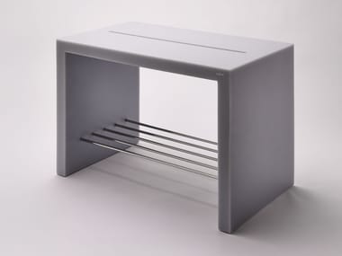 Vallvé, PLAN B Sgabello per bagno in resina