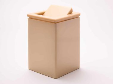 Resin bathroom waste bin THEORY Vallvé