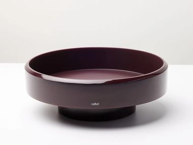 Rundes Badezimmer-Tablett aus Kunstharz UP CIRCLE Vallvé