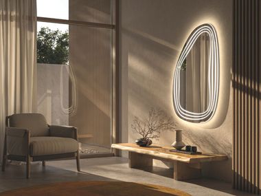 Specchio con illuminazione da parete COBBLESTONE Vanità Living