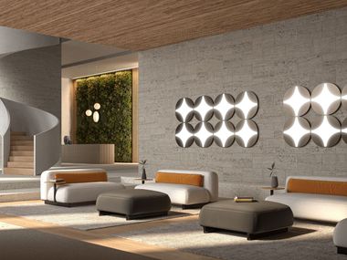 Specchio con illuminazione da parete FIREFLY Vanità Living