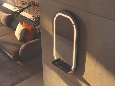 Specchio con illuminazione da parete SUNDANCE OVAL Vanità Living