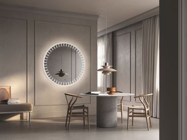 Specchio con illuminazione da parete XO Vanità Living