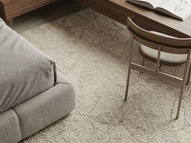 Handmade wool rug NAYA CANOPY SNOW Vartian