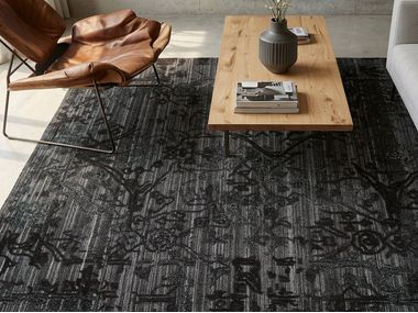 Handmade wool rug NAYA CENTURY GRAPHITE Vartian