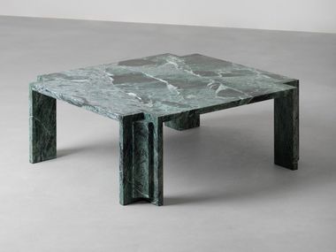 Squared stone low table FIDIA Vaselli