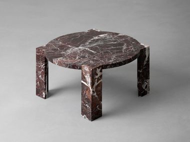 Round stone side table FIDIA Vaselli
