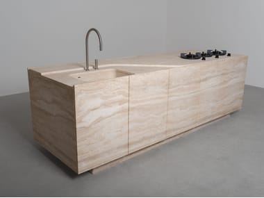 Vaselli, FLOW Isola cucina in pietra