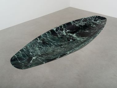 Oval countertop stone washbasin JET 136 Vaselli