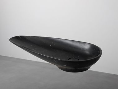 Countertop oval stone washbasin JET 90 Vaselli