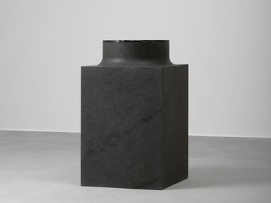 Quadratisches Standwaschbecken aus Stein LAVA Vaselli