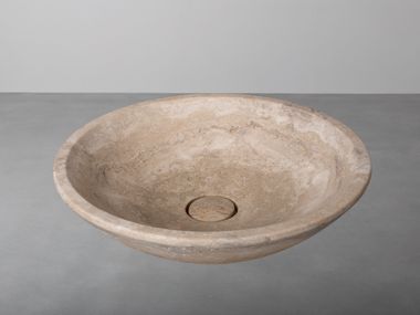 Countertop round stone washbasin ROUND Vaselli