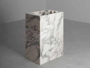 Freestanding marble washbasin WATERFALL Vaselli