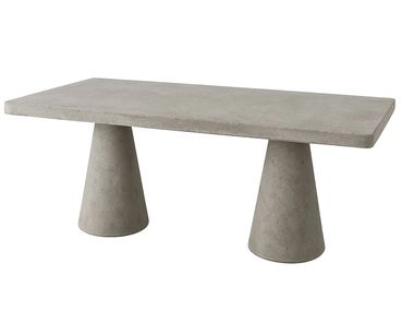 Rectangular cement table JAR 2 Vela Arredamenti