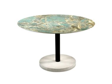 Round cement table OLLY CONCRETE Vela Arredamenti