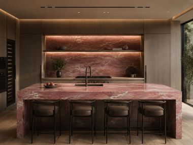 FLAMINGO Flamingo quartzite slab or block for design and architectural ...