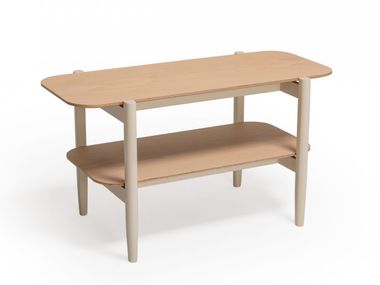 Rectangular beech coffee table SELVA Vergés