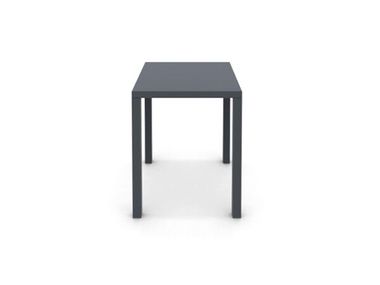 Low stackable metal garden stool QUATRIS Vermobil