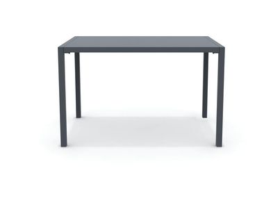 Rectangular stackable metal garden table QUATRIS Vermobil