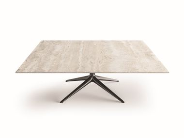 Low square coffee table ANTERO Verzelloni