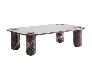 Rectangular marble central coffee table BOURG Vical Home