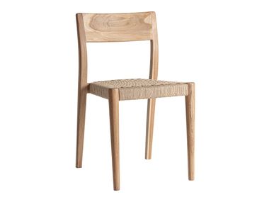 Stackable teak chair without armrests CAEN Vical Home
