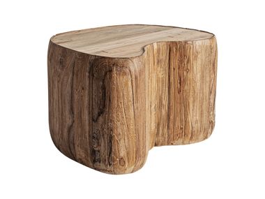Free form teak central coffee table ERLOY Vical Home
