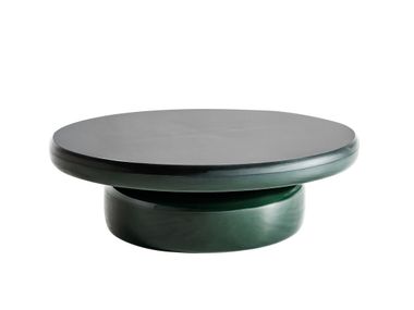 Round glass-fibre central coffee table GORY Vical Home