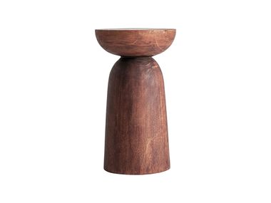 Round Suar wood side table JANGANY Vical Home