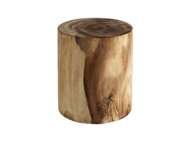 Round Suar wood central coffee table KONDOA Vical Home