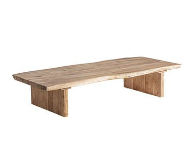 Rectangular acacia central coffee table LEWES Vical Home