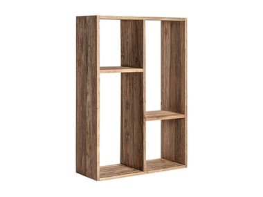 Biblioteca aberta modular de teca LUX Vical Home