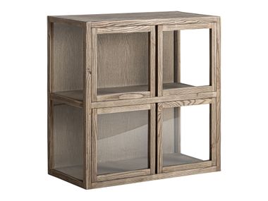 Sectional elm display cabinet MASEIN Vical Home