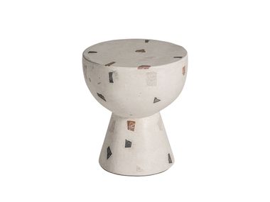 Round ceramic coffee table for living room MASSA Vical Home