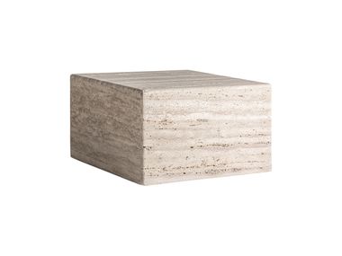 Square travertine central coffee table RAPOLANO Vical Home