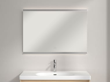 Villeroy & Boch, MORE TO SEE SQUARE Specchio bagno rettangolare da parete