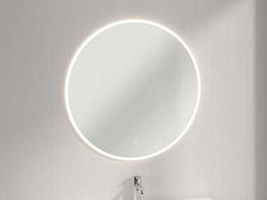 Villeroy & Boch, MORE TO SEE LITE Specchio bagno rotondo da parete