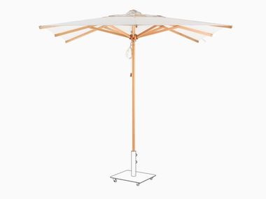 Square powder coated steel Garden umbrella FLORENCE Vincent Sheppard