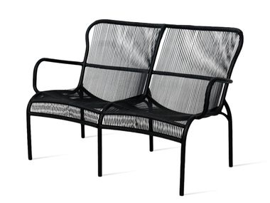 2 seater polyethylene fibre garden sofa LOOP Vincent Sheppard