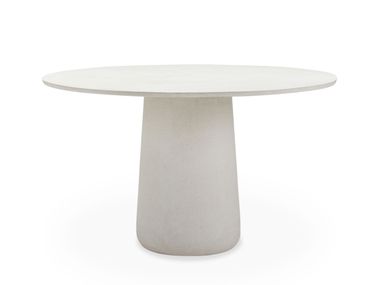 Round cement garden table MISTRAL Vincent Sheppard