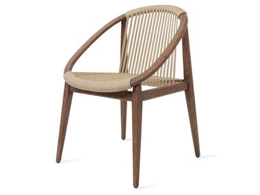 Oak chair with armrests NORMA Vincent Sheppard