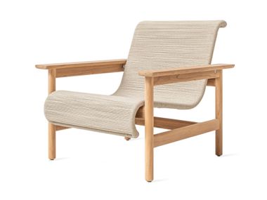 Garden armchair with armrests TOMUS Vincent Sheppard