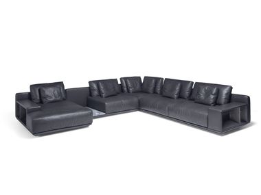 Modular leather sofa FRAME Visionnaire